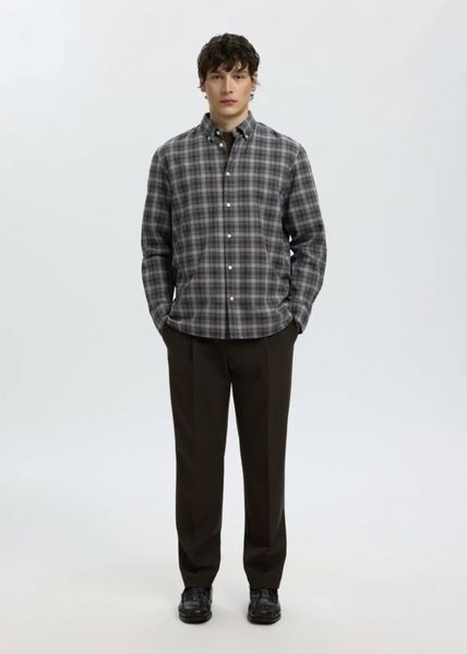 Hovedbilde Selected Homme Cole Jay Shirt Dark Grey Melange
