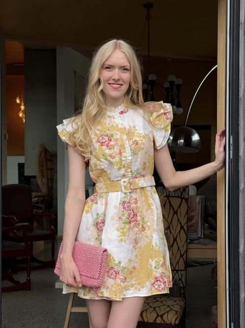 Hovedbilde byTiMo Linen Ruffle Dress Amore 