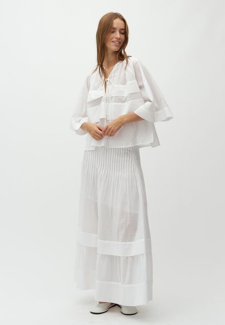 Hovedbilde MbyM Safiye Skirt White