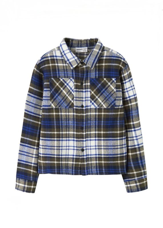 Name It Netul Overshirt Ombre Blue