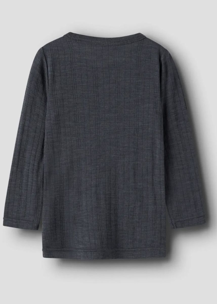 Name It Wool Genser Merinoull Ombre Blue 