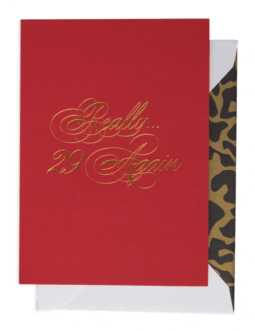 Hovedbilde Cardsome Really... 29 Again Card