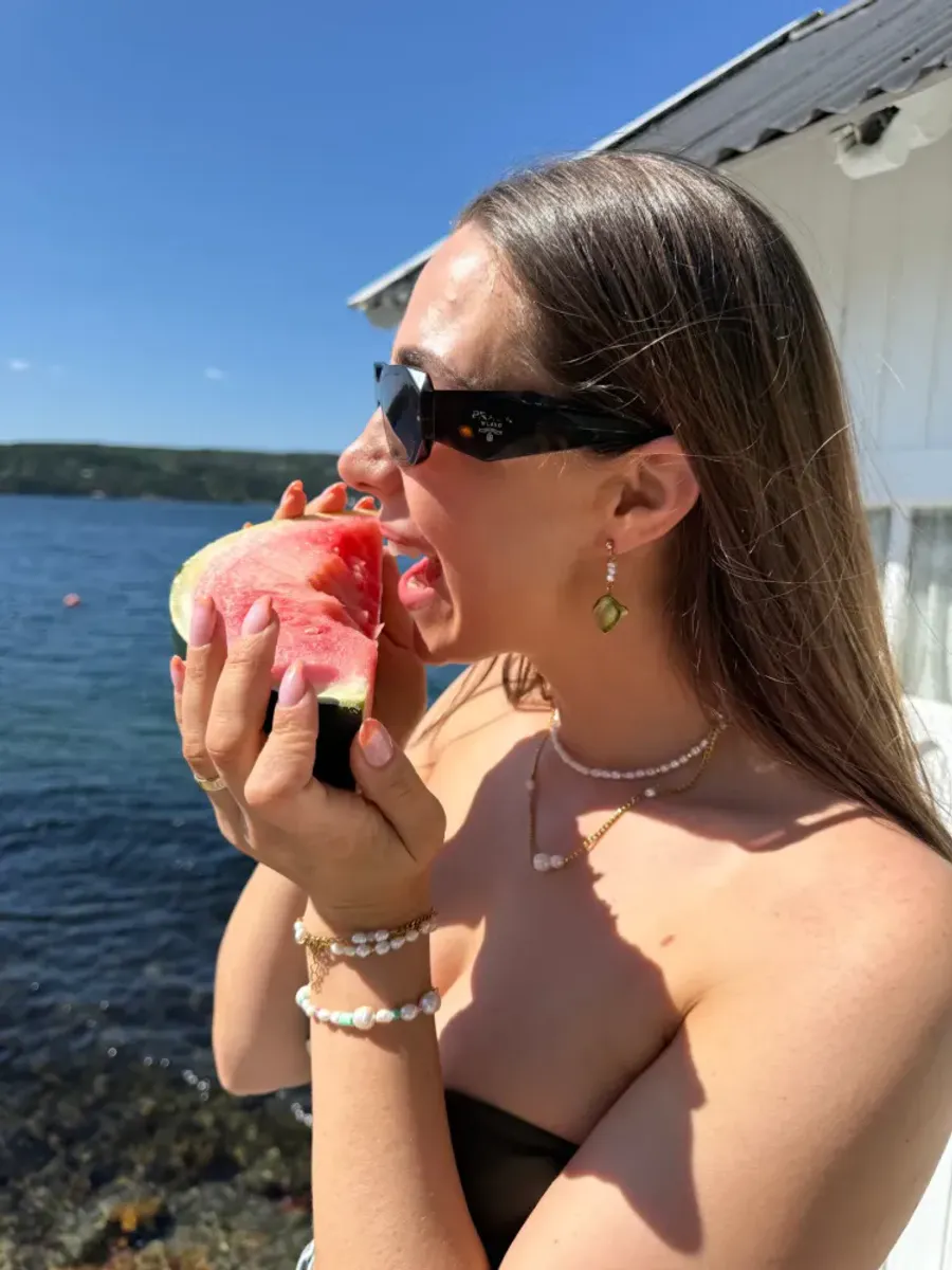 Le Pétit Ocean Green Øredobber 