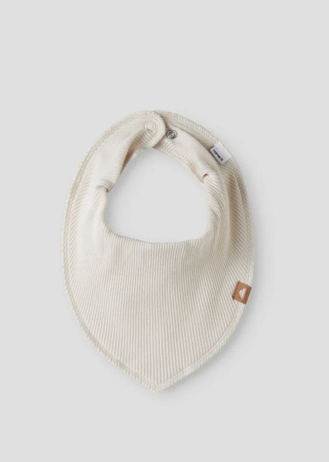 Hovedbilde Name It Yvette Rib Scarf BIb Almond Milk
