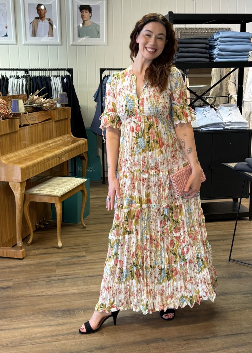 byTiMo Bohemian Relaxed Dress  Flower Field