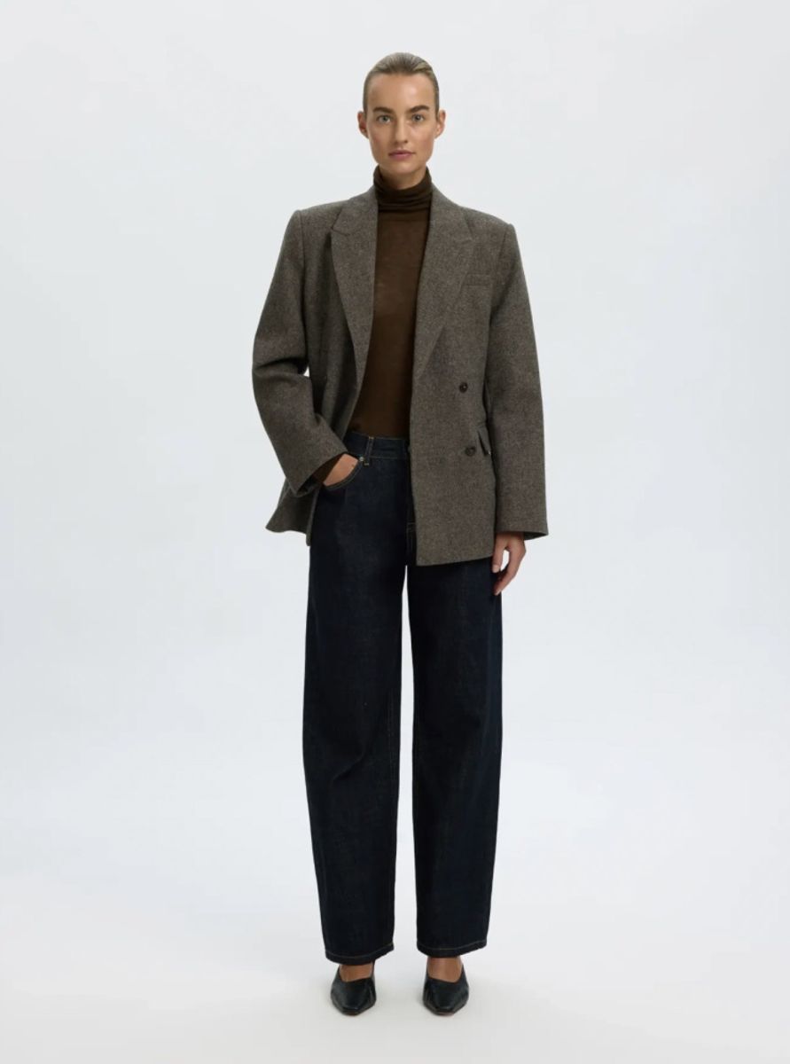Selected Femme Wendy Wool Knitrollneck Delicioso