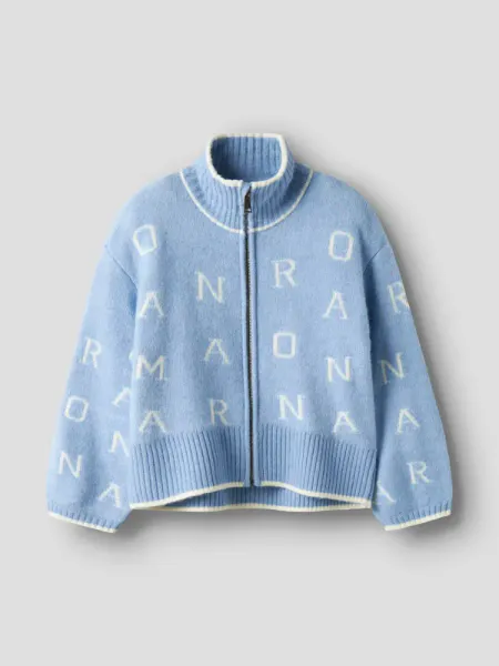 Hovedbilde Name It Fofleliana Oversize Knit Jacket Cashmere Blue