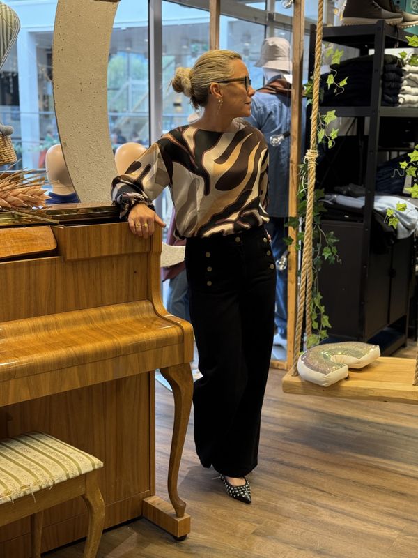 Katrin Uri Deco Athena Blouse Cappuchino