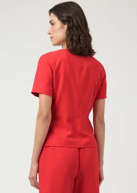 Hovedbilde YAS Birmo Blazer Poinsettia