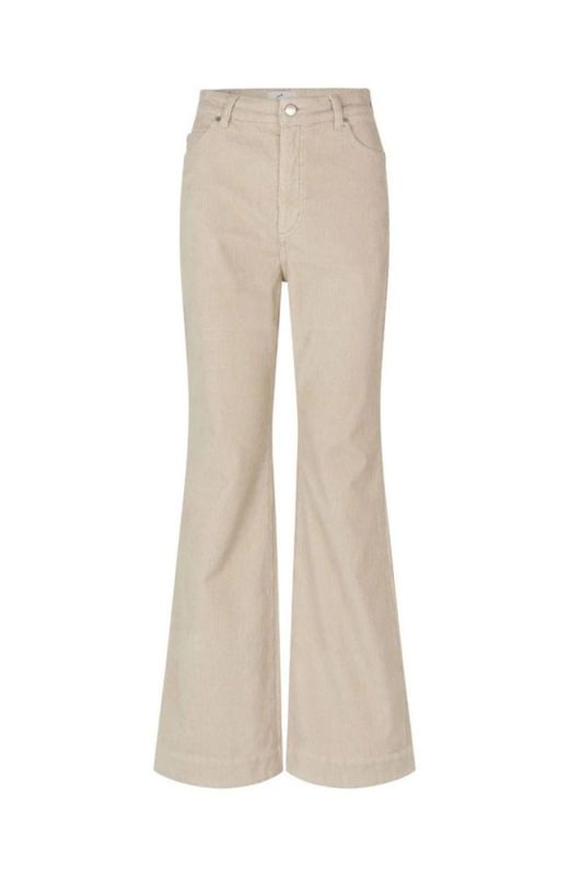 Five Units Odette Regular  Cordfløyel Winter White 