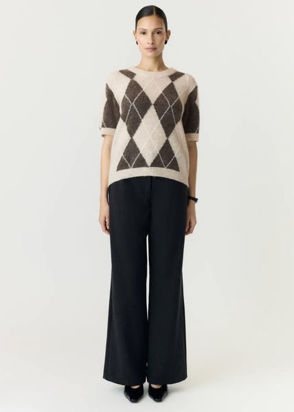 Hovedbilde YAS JOHI  WOOL BLEND PULLOVER Oatmeal_Taupe Gray + Pristine ...