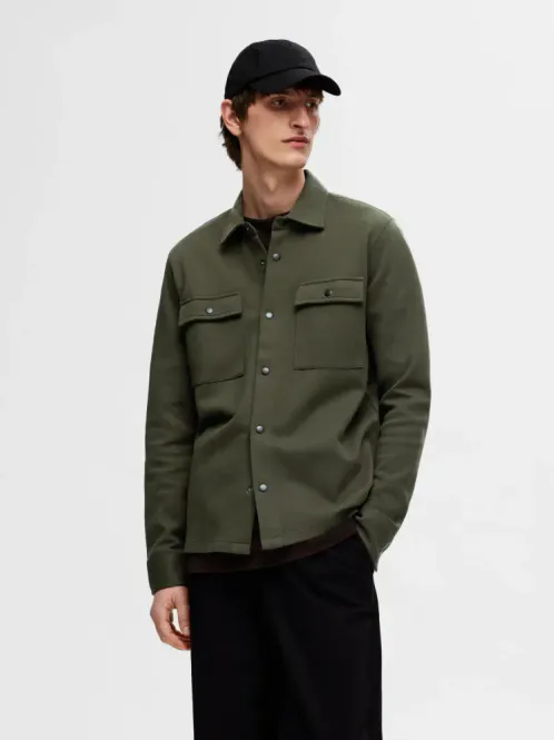 Hovedbilde Selected Homme Jackie Sweat Jacket Forest Night
