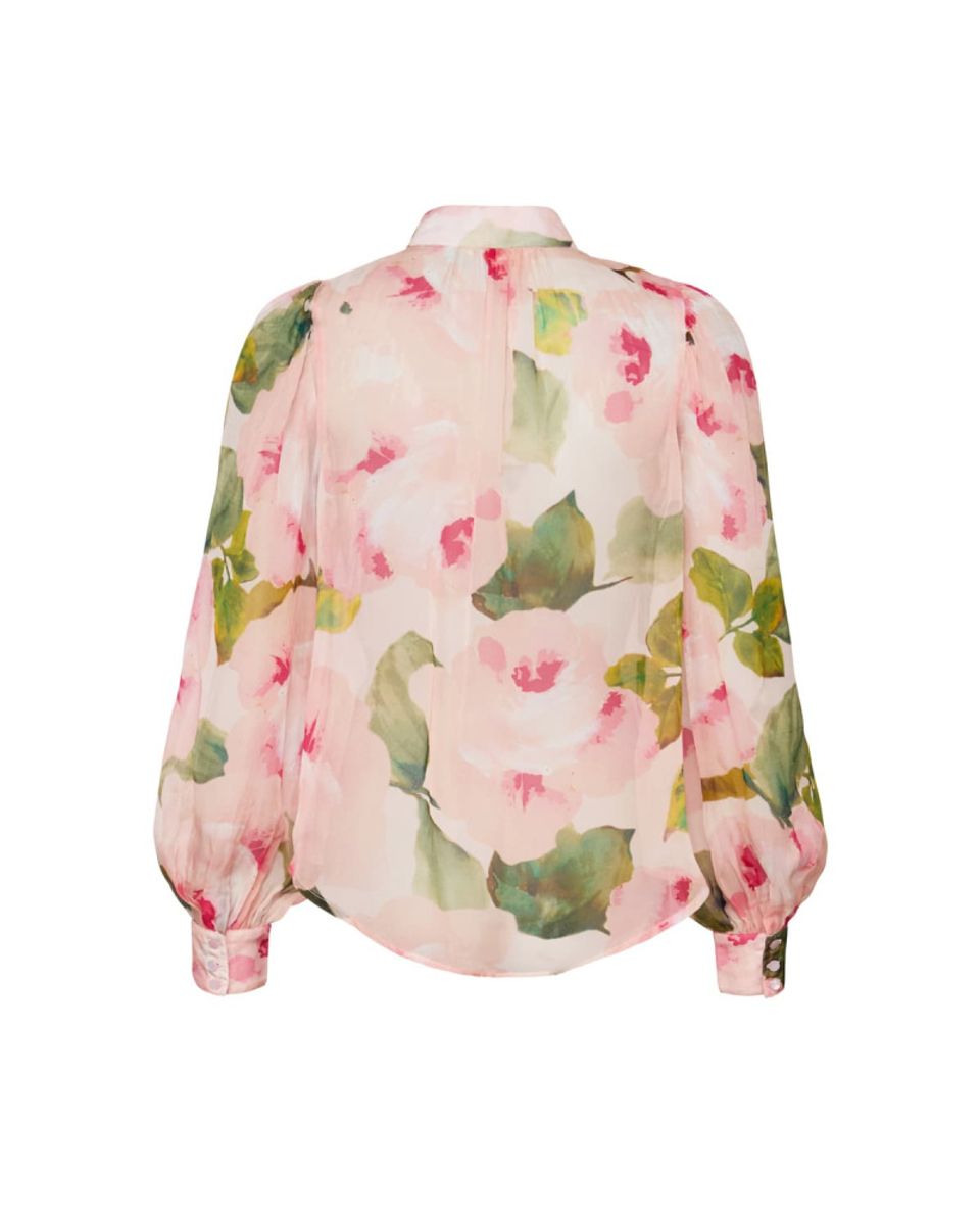 byTiMo Organza Blouse Rosette