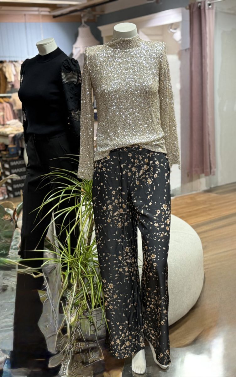 byTiMo Bukse Black Roses 