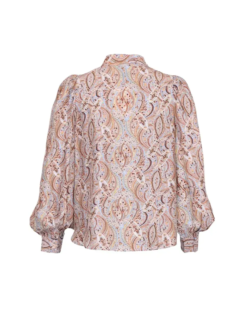 byTiMo Striped Organza Blouse Paisley 