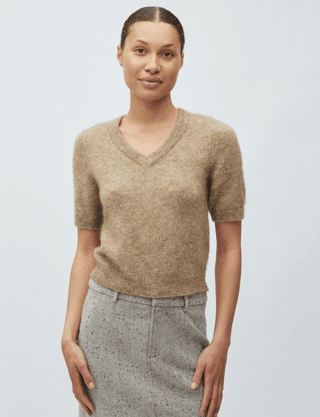 Hovedbilde MbyM Carla V-neck Timberwolf