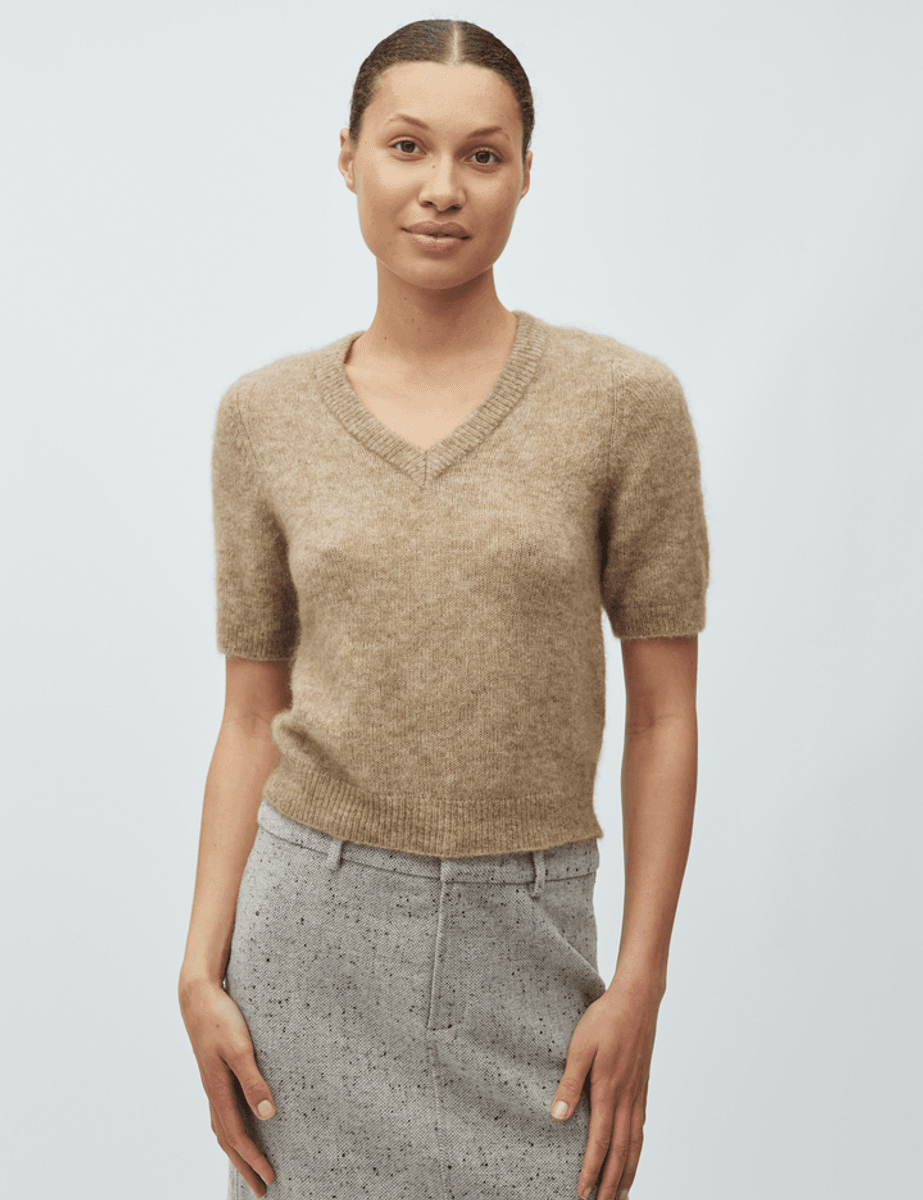 MbyM Carla V-neck Timberwolf