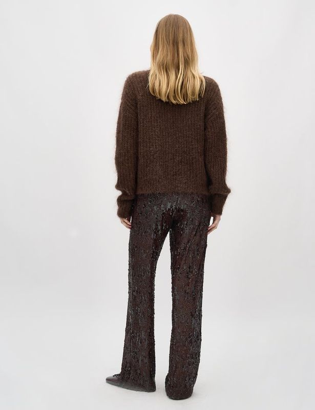 MbyM Kanita Sequins trousers brown
