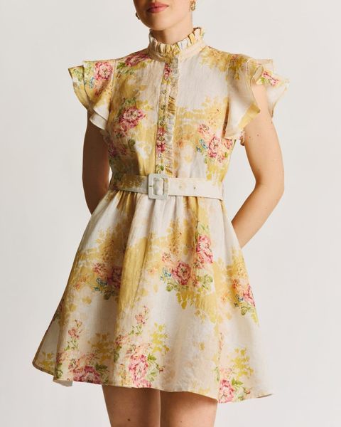 Hovedbilde byTiMo Linen Ruffle Dress Amore 