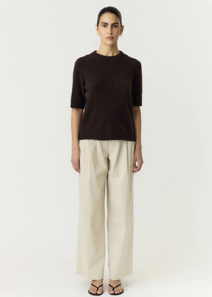 Hovedbilde YAS Johi Wool Blend Pullover Coffee Bean