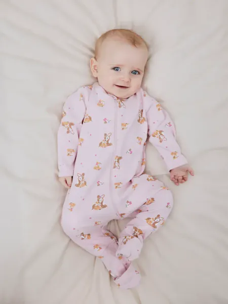 Hovedbilde Name It Night Suit Rose Deer Ibis Rose 2 stk