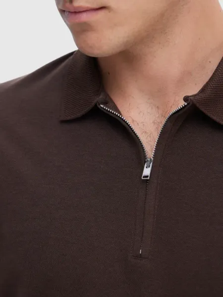 Hovedbilde Selected Homme Fave Zip Polo Demitasse