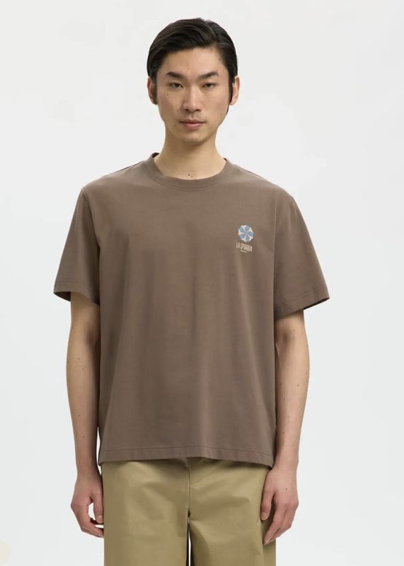 Selected Homme Max Graphic O- Neck  T- Shirt