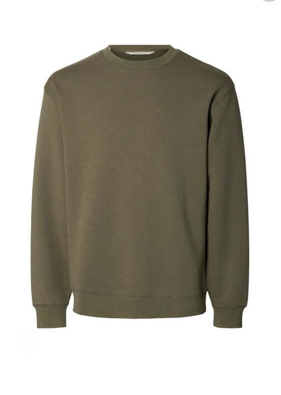 Selected Homme Tom Soft Crew Neck Sweat Kalamata