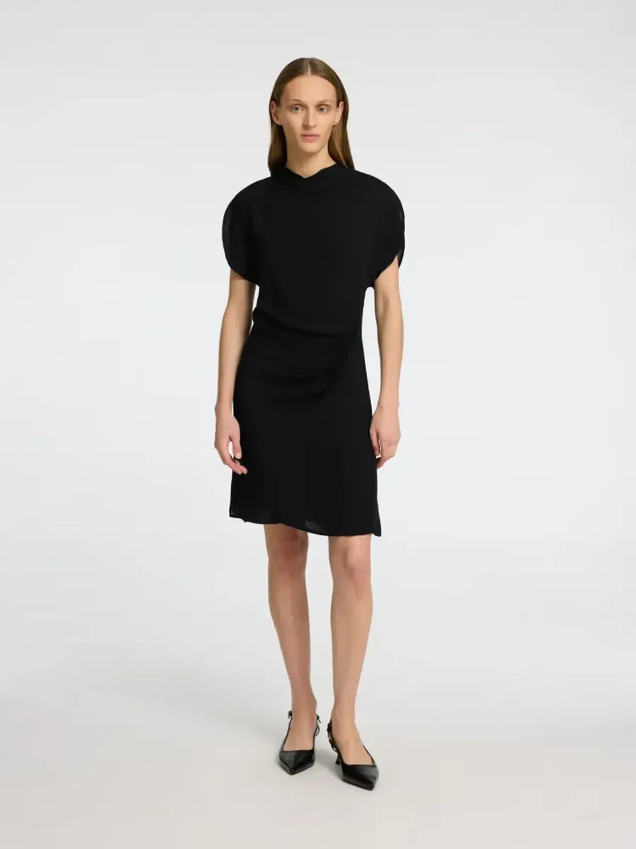 Selected Femme Edith Kjole Sort