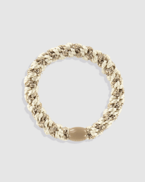 Hovedbilde  Kknekki Ivory-Beige glitter stripe 