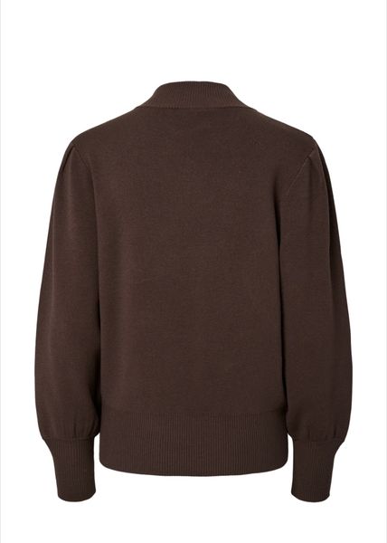 Hovedbilde YAS Fonny Knit Pullover  Chocolate Brown 