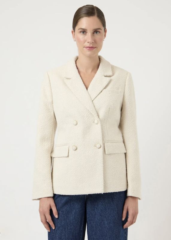 YAS Petra Boucle Blazer Pristine