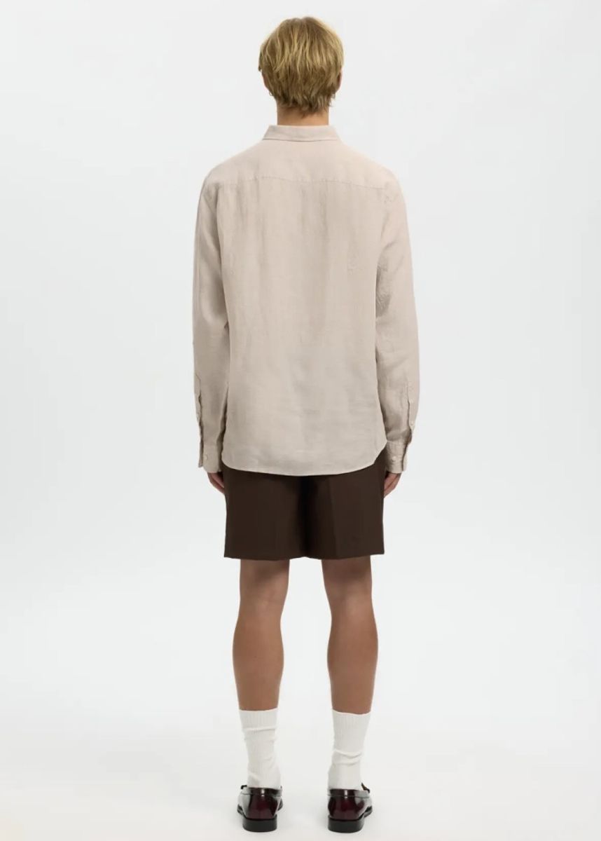 Selected Claus Kylian Linen Shirt Pure Cashmere