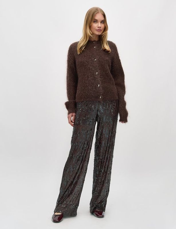MbyM Kanita Sequins trousers brown