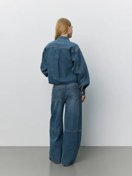 Hovedbilde Sofie Schnoor Barrel Shaped Jeans Denim Blue
