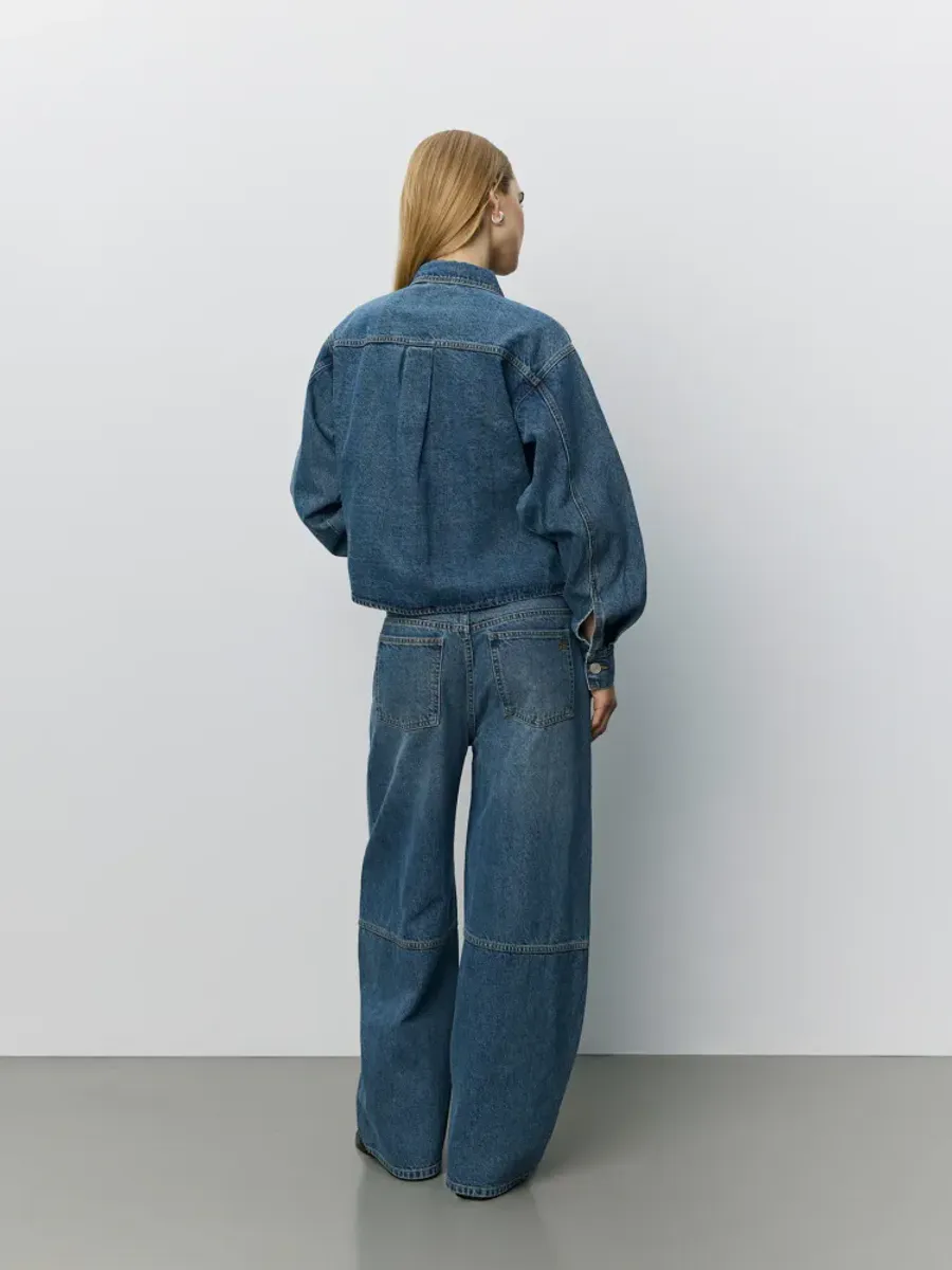 Sofie Schnoor Barrel Shaped Jeans Denim Blue