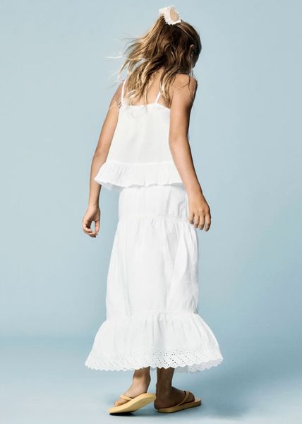 Hovedbilde Name It Hermala Long Skirt Bright White