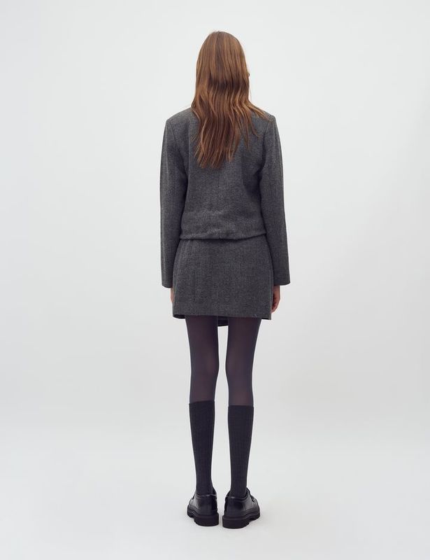 MbyM Iva Blazer Black Twill