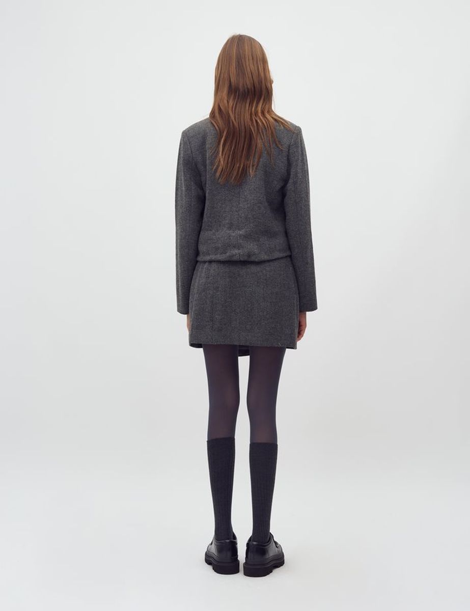 MbyM Iva Blazer Black Twill