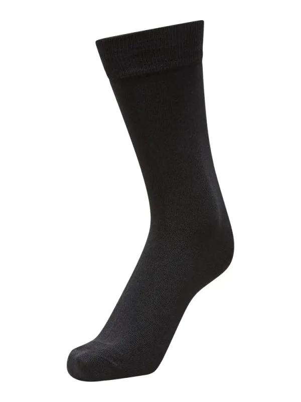 SELECTED HOMME 3-PACK COTTON SOCK BLACK