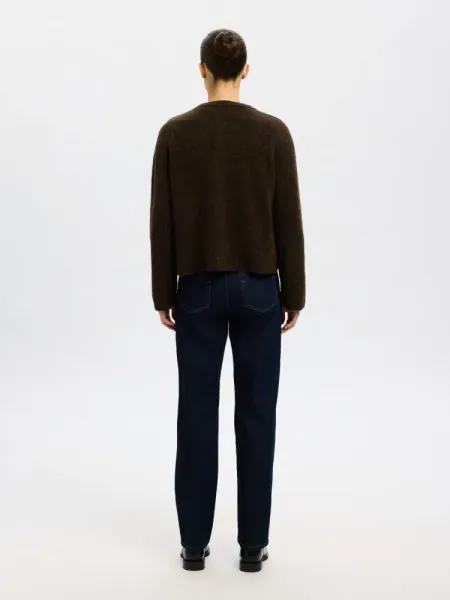 Hovedbilde Selected Femme Lulu New Knit Cardigan Delicioso Melange