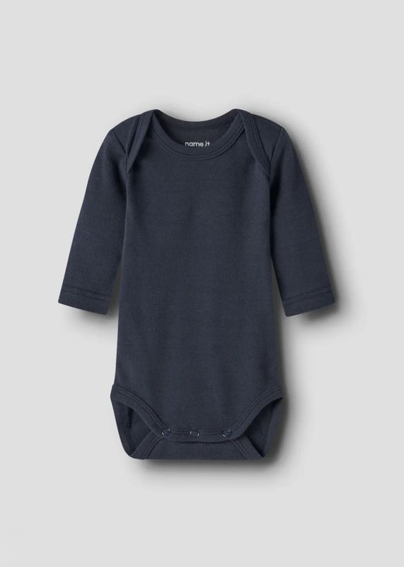 Name It Body Firetruck 3pk. rey Melange w/ Cashmere Blue + Dark Sapphire