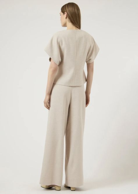 Hovedbilde YAS Comira Pant Oatmeal 