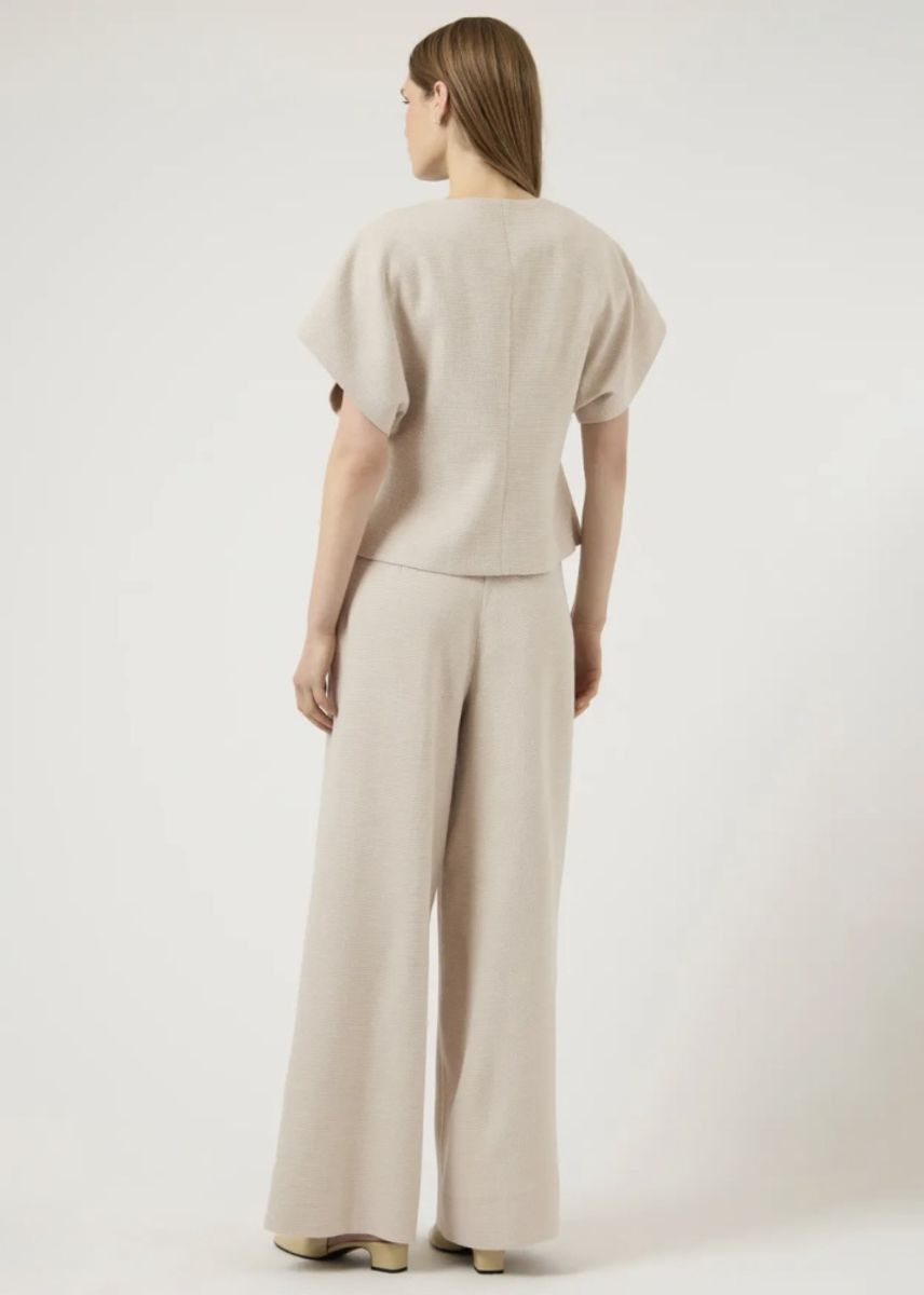 YAS Comira Pant Oatmeal 