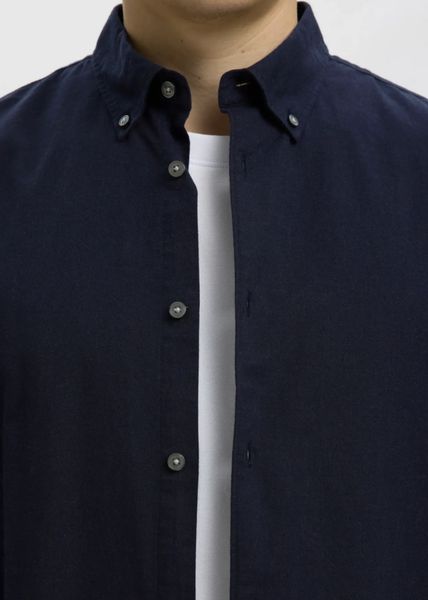 Hovedbilde Selected Homme Cole Jay Melange Shirt Sky Captain Melange