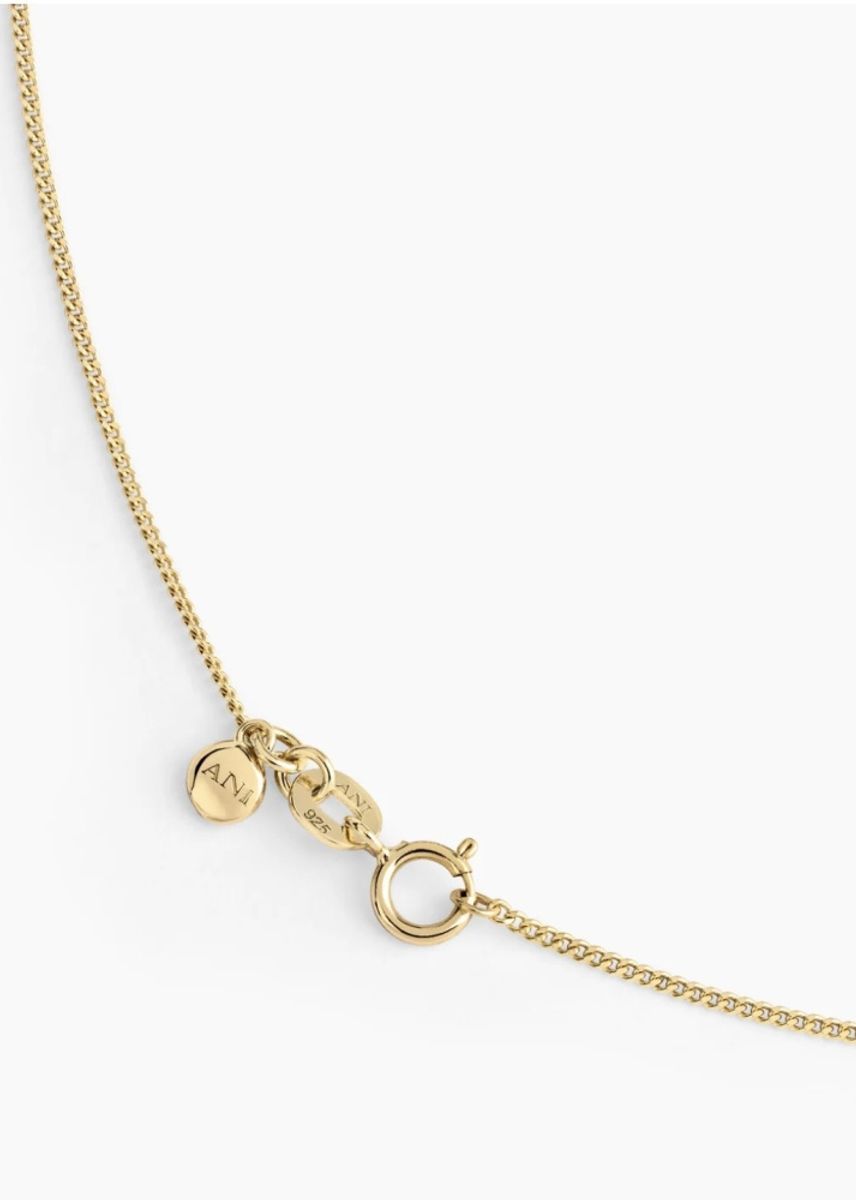 ANI JEWELS Thin Chain Gold - Smykke 42cm