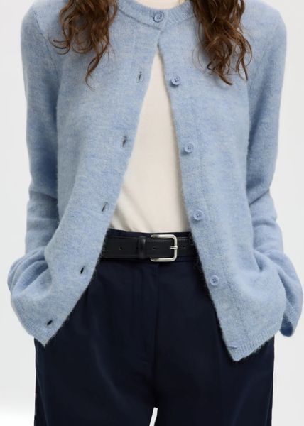 Hovedbilde Selected Homme New Knit Cardigan Cashmere Blue Knit