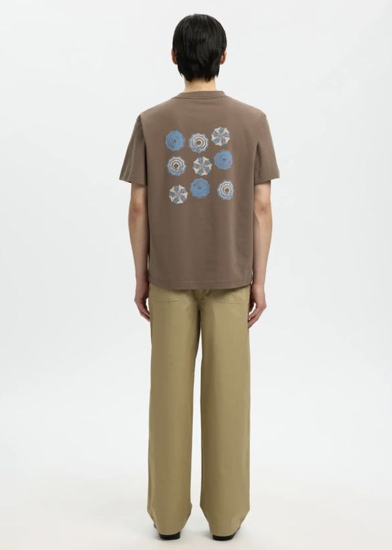 Selected Homme Max Graphic O- Neck  T- Shirt