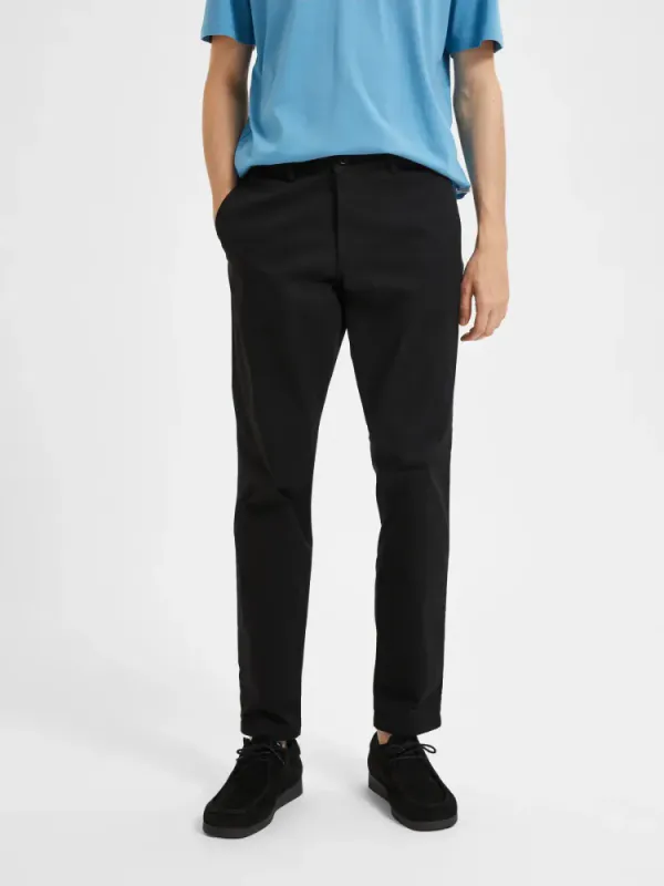 Selected Homme Classic Chinos Flex New Miles Black