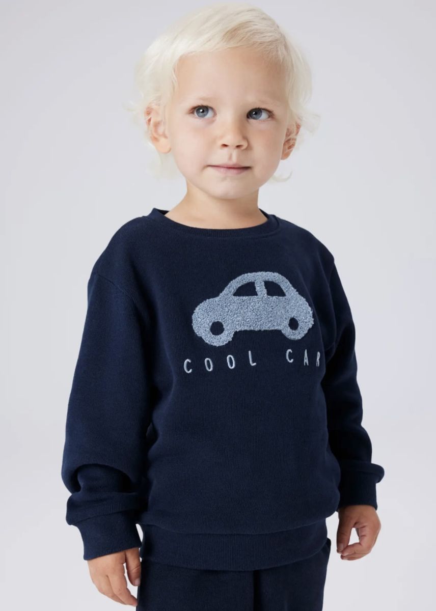 Name It Bear Sweat Dark Sapphire 